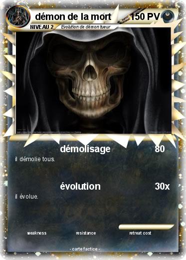 Pokemon démon de la mort