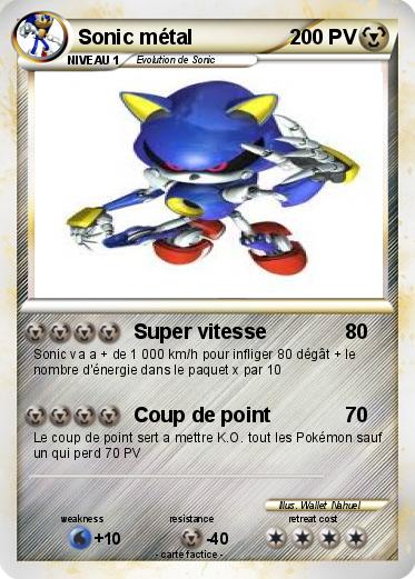 Pokemon Sonic métal