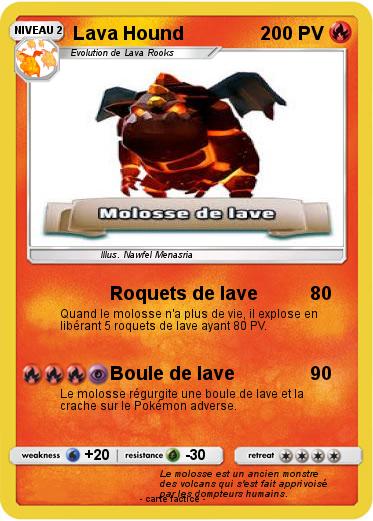 Pokemon Lava Hound