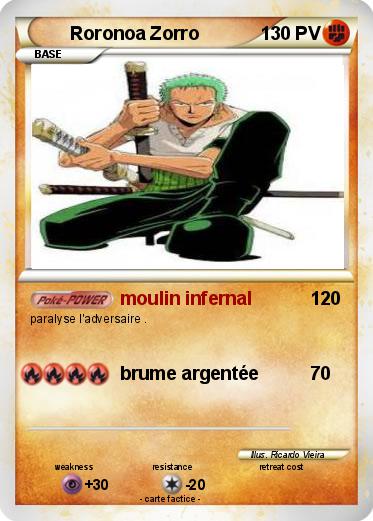 Pokemon Roronoa Zorro