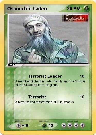 Pokemon Osama bin Laden