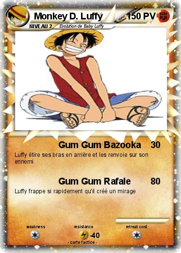 Pokemon Monkey D. Luffy