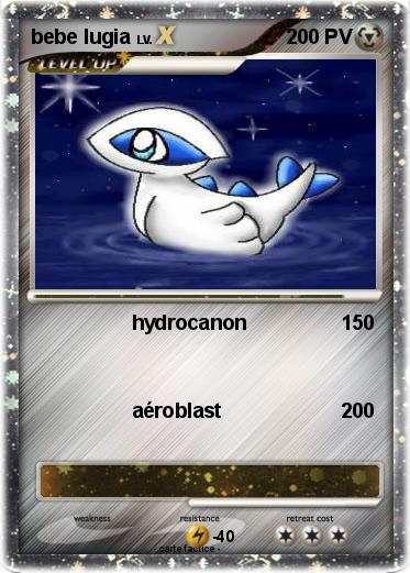 Pokemon bebe lugia