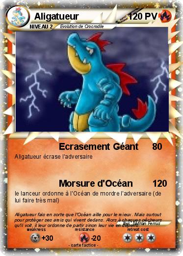 Pokemon Aligatueur