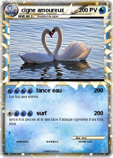 Pokemon cigne amoureux