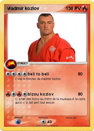 Pokemon vladmir kozlov