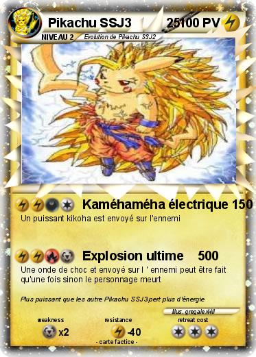 Pokemon Pikachu SSJ3          25