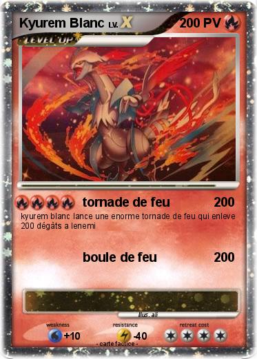 Pokemon Kyurem Blanc