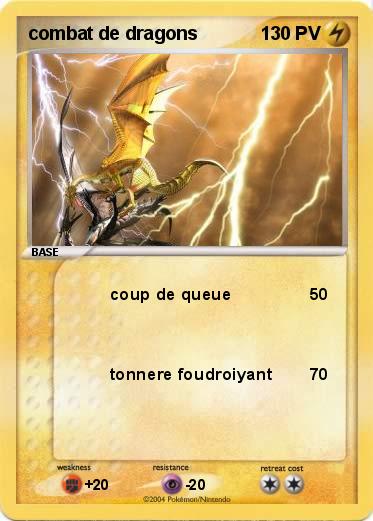 Pokemon combat de dragons