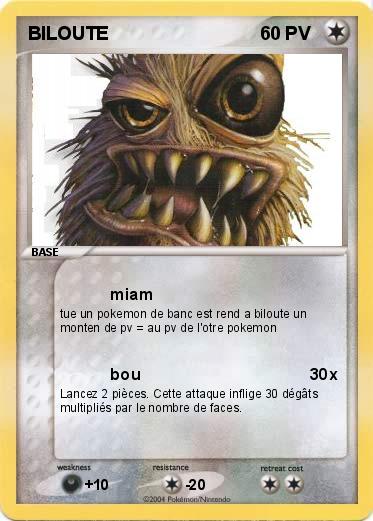 Pokemon BILOUTE