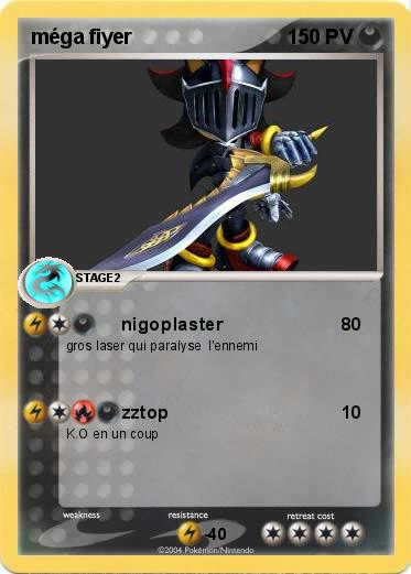 Pokemon méga fiyer