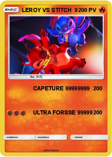 Pokemon LEROY VS STITCH  9