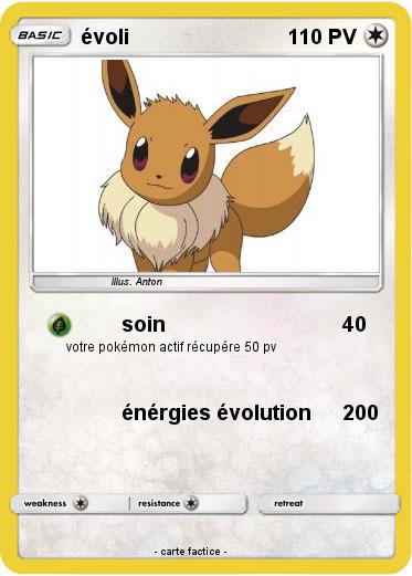 Pokemon évoli