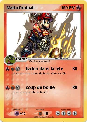 Pokemon Mario football