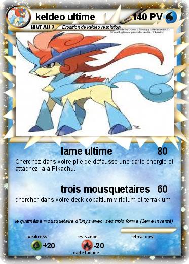 Pokemon keldeo ultime