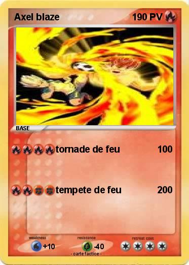 Pokemon Axel blaze