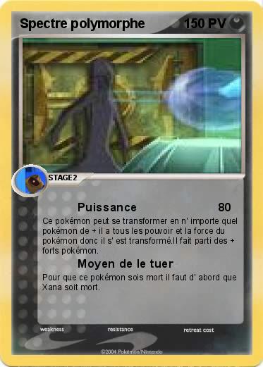 Pokemon Spectre polymorphe