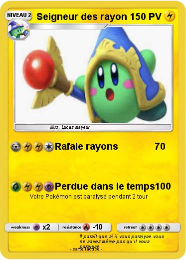 Pokemon Seigneur des rayon