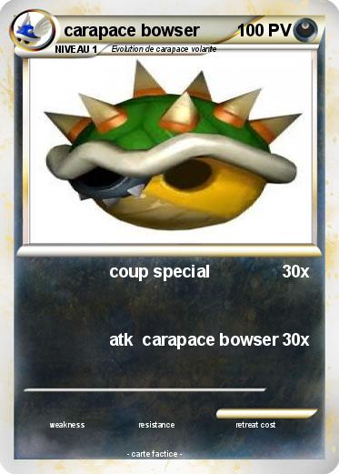 Pokemon carapace bowser