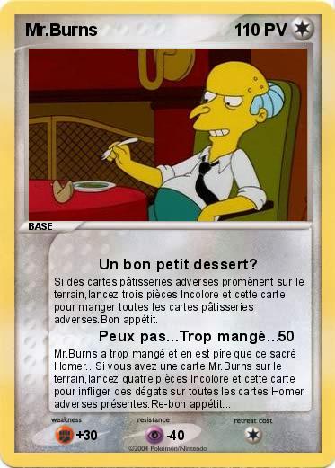 Pokemon Mr.Burns