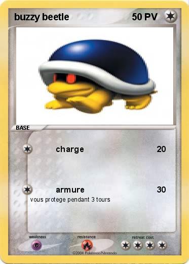 Pokemon buzzy beetle 
