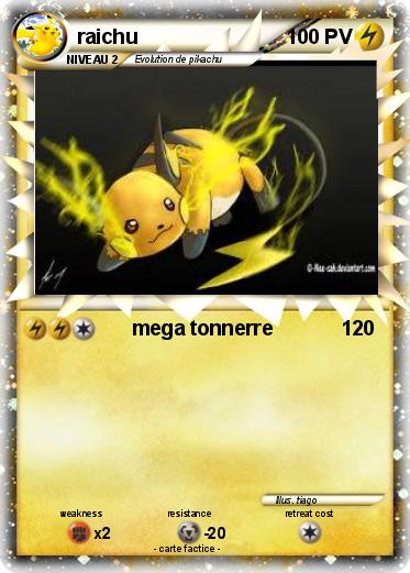 Pokemon raichu