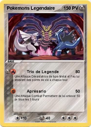 Pokemon Pokemons Legendaire 