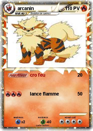 Pokemon arcanin