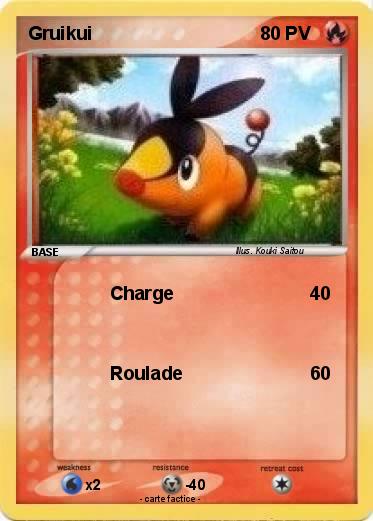 Pokemon Gruikui