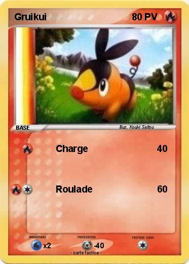 Pokemon Gruikui