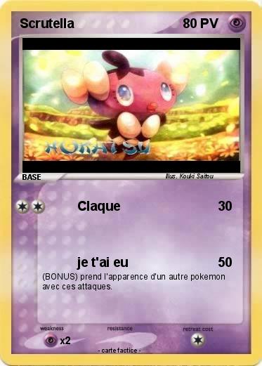 Pokemon Scrutella