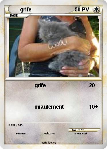 Pokemon grife