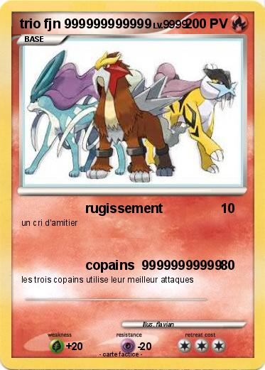 Pokemon trio fjn 999999999999