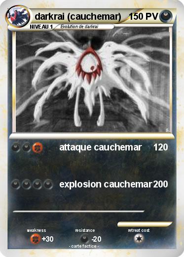 Pokemon darkrai (cauchemar)