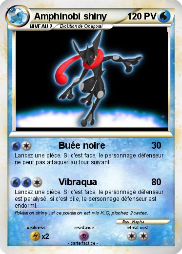 Pokemon Amphinobi shiny