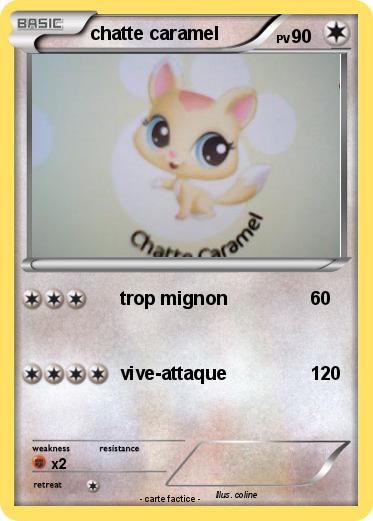 Pokemon chatte caramel