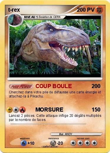 Pokemon t-rex