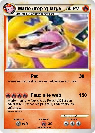 Pokemon Wario (trop ?) large