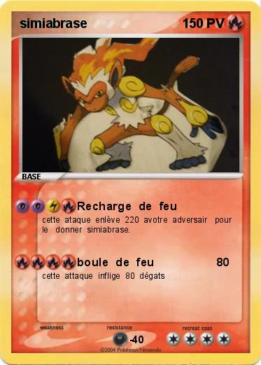 Pokemon simiabrase