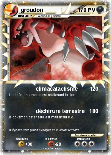 Pokemon groudon