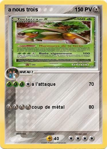 Pokemon a nous trois