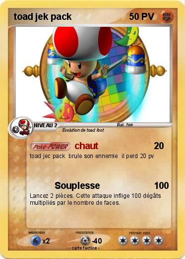 Pokemon toad jek pack Pokemon toad jek pack