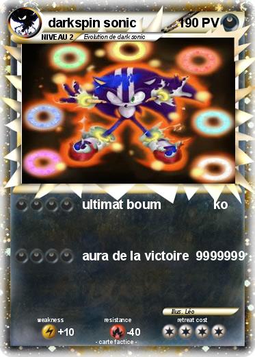 Pokemon darkspin sonic