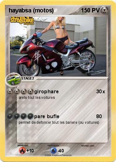Pokemon hayabsa (motos)
