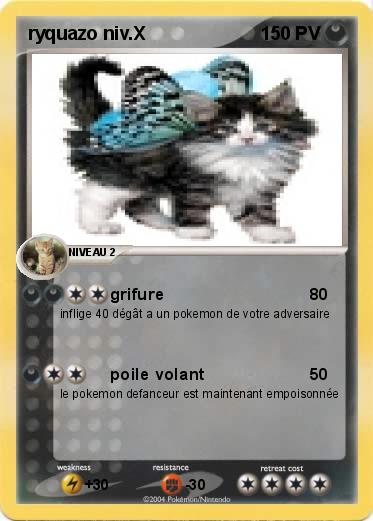 Pokemon ryquazo niv.X