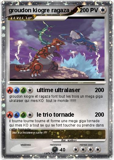 Pokemon groudon kiogre ragaza