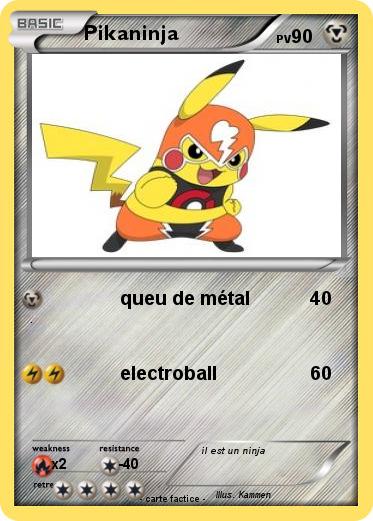 Pokemon Pikaninja