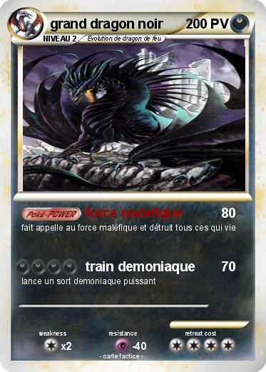 Pokemon grand dragon noir