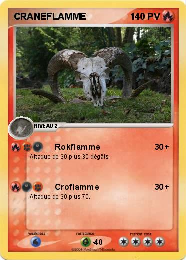 Pokemon CRANEFLAMME