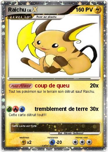 Pokemon Raichu